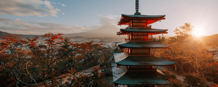 Luna de miel en Japón