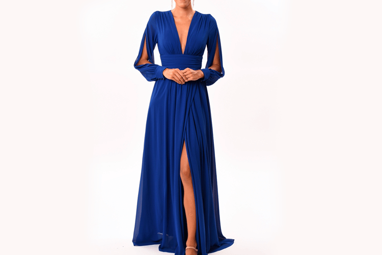 Vestido de invitada de boda de Invierno