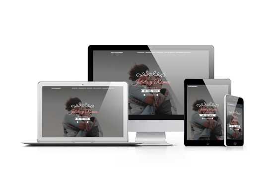 Páginas web de bodas