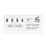 Cinéfilo - Invitaciones para imprimir