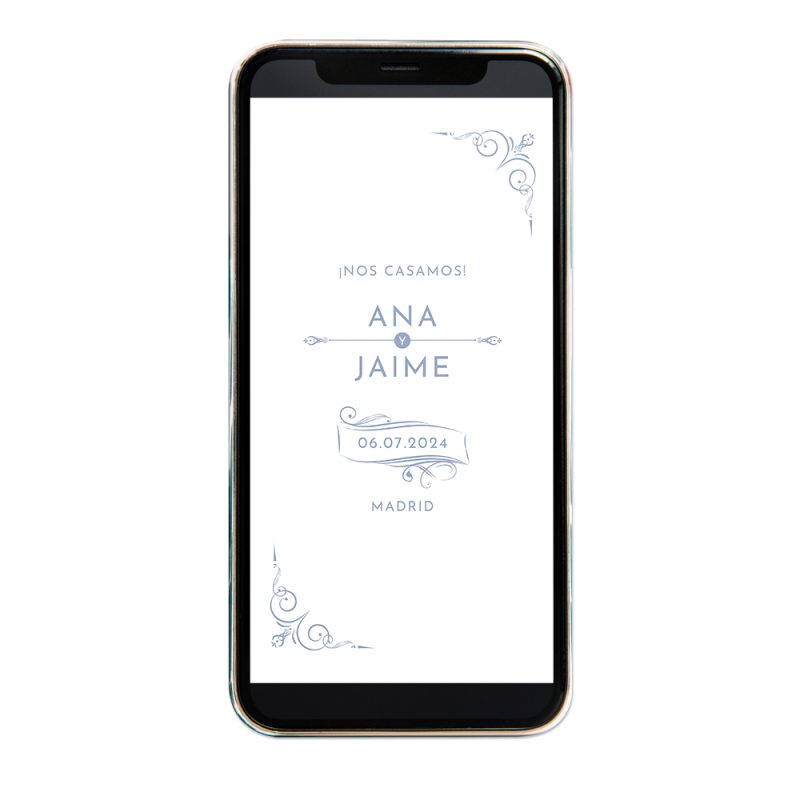 Diamante - Save the date digital