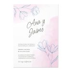 Esencia - Invitaciones para imprimir
