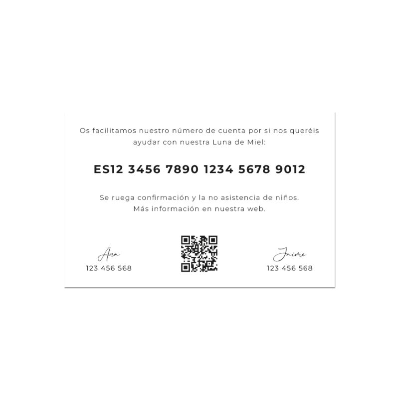 Informal - Tarjetas